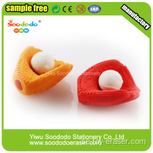 3D baseball Formad Eraser, suddgummi industrin